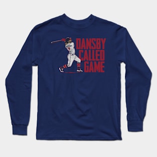 Dansby Swanson Called Game Long Sleeve T-Shirt